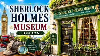 “Inside the Sherlock Holmes Museum 🕵️‍♂️ | 221B Baker Street London #museum #london #travel #221b
