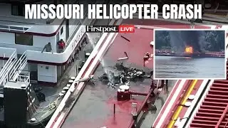 US Helicopter Crash LIVE: Helicopter Crashes into Mississippi River Barge in Missouri