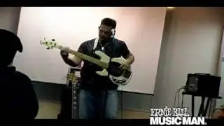 Ernie Ball Music Man YouTube artist Keith Horne and his Music Man Stingray Bass