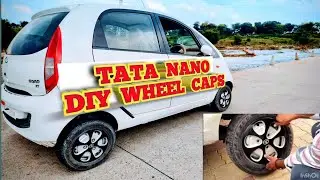 Tata nano 2025 Wheel cover install #tata #marutisuzuki #mahindra #kia #volkswagen #nano #shorts 