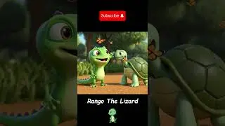 Rango the Lizard Adventure 🦎 | Fun Animal Song for Kids | Nursery Rhymes & Poems