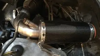 Carbon fiber can from carbon sled parts on a 600 etec