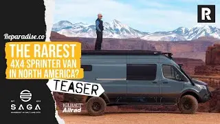 The RAREST 4x4 Sprinter Van in North America? 37&rdquo; Tires & Insane Off-Grid Setup! TEASER