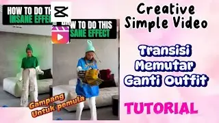TRANSITION ROTATE CHANGE OUTFIT SIMPLE TUTORIAL | TRANSITION TUTORIAL