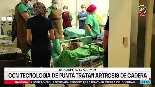 Hospital El Carmen: Con tecnología de punta tratan artrosis de cadera