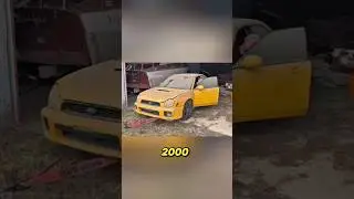 Abandoned WRX. 30 years silent. One wash revealed a legend 🔥🚗