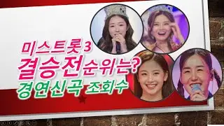 미스트롯 3 결승전 TOP 7 순위는? 데이터로 예측