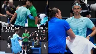 Lorenzo Musetti's Injury Sends Djokovic to Australian Open Semifinals | Fritz's Update
