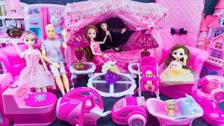 20 Minutes Satisfying With Unboxing Cute Princess Bed & Bedroom Collection Toys Review ASMR