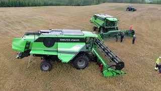 Deutz-Fahr C9306 TS Combine Harvester With Tracks / DF 7250 TTV / DF 8280 TTV/ DF 6115C GS / Baltem