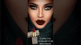 Carlita Cosmetics 2022 Campaign Ad #ad #carlitacosmetics #shorts #youtube #luxurycosmetics