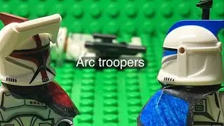 Arc Troopers | LEGO STAR WARS STOP MOTION 
