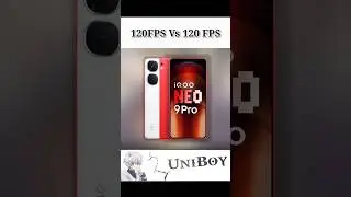 IQOO 13 Vs IQOO NEO 9 PRO 🥶 | BGMI 120FPS Vs 120FPS 🔥 | #bgmi