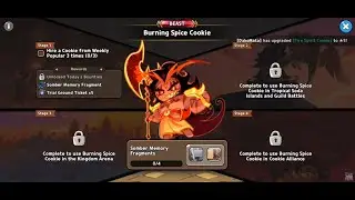 Dominion of the Beasts Part 1 Complete Walkthrough Stage 1~4 (Burning Spice) - Cookie Run Kingdom