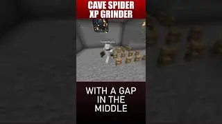EASY Tutorial on Cave Spider XP #shorts #minecraftshorts #farming #follow