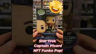 Unboxing Captain Picard NFT Funko Pop! Star Trek: The Next Generation Exclusive  #funkopop #nft