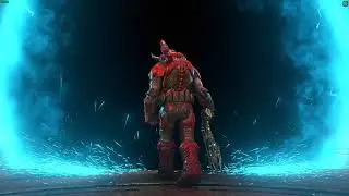 Doom Eternal - Gladiator boss fight (No HUD)