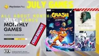 PlayStation Plus Monthly Games for July | PLAYSTATION ESSENTIAL FREE  GAMES FOR JULY | PS PLUS GAMES