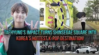 Taehyung's Influence Draws 1 Million Visitors to Korea's New K-Pop Hotspot