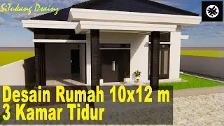 DESAIN RUMAH 10X12 M DENGAN 3 KAMAR TIDUR