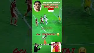 Gol Ramadham Sananta Menit 23 Babak 1 | Gol Tersantai Ke Gawang Taiwan😁
