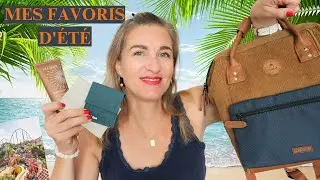 MES FAVORIS &Eacute;T&Eacute; 2023 💙bijoux Ana Luisa, sac Caba&iuml;a, makeup et soins !