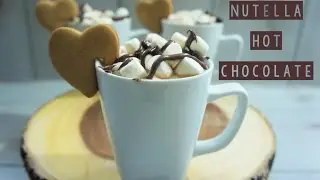 CHOCOLATE CALIENTE DE NUTELLA (CON DECORACION) - BAKING DAY