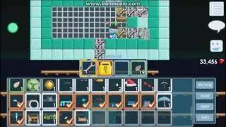 Harvesting 484 steam door trees - Growtopia