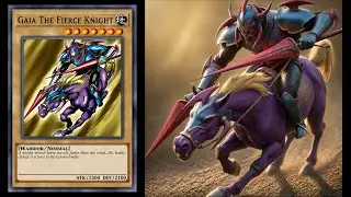 Yugioh monsters  - Gaia Knight