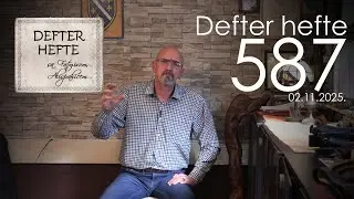 Defter hefte 587, 02.11.2025.