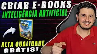 Muito f&aacute;cil Criar E-book com Intelig&ecirc;ncia Artificial | Alta Qualidade | 100% Gr&aacute;tis 