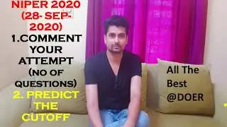 NIPER JEE 2020 RESULT