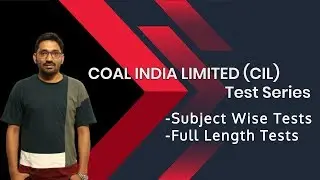 Coal India Limited (CIL) Test Series Launched | CIL 2020 | Mechanical Engineering