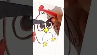 angry bird drawing #angrybird