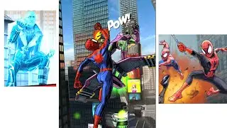 Spiderman unlimited gameplay defeating ELECTRO!!!