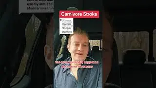 Carnivore has stroke! #carnivore #stroke #health #healthy
