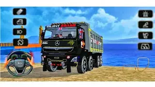 Tata Ace Village Off-Road Gameplay | Extreme Mud Road Challenge | BUSSID