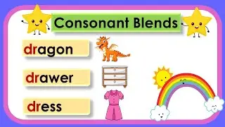 Practice reading | Part 2 - Words with consonant blends | Video tutorial for reading