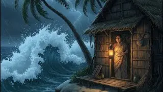 புயல் நாளின் கிராம வாழ்க்கை🌪️| Village Life in the Storm.