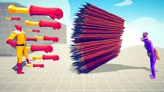 SAITAMA vs EVERY OP RANGED UNIT - Totally Accurate Battle Simulator TABS