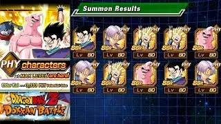GLOBAL: PHY TYPE  BANNER - LUCKY TODDLER SUMMONS - Dragon Ball Z Dokkan Battle