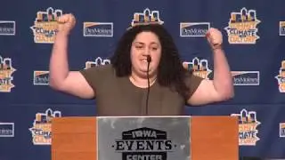 Tiana Warner Spoken Word Performance