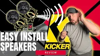 EASY INSTALL Kicker Speakers  #kickeraudio #easyinstall #carspeakers