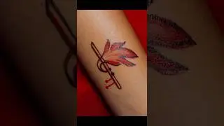 krisna bansuri tattoo#easytattoo#shorts