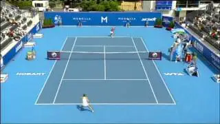 Yanina Wickmayer vs Simona Halep Quarter Final - Moorilla Hobart International 2012
