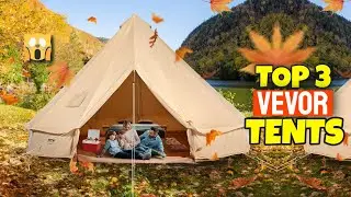 Ultimate Guide to Best Camping Tents! || Top 3 Vevor Bell Tent  Review