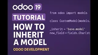 Odoo 19 Tutorial – How to Inherit a Model | Part 29