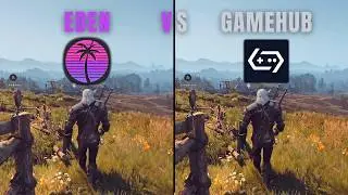 60 FPS Witcher 3: Snapdragon 8 Elite Benchmark (Eden vs Gamehub)