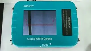Iwin testing FKY electronic crack width gauge