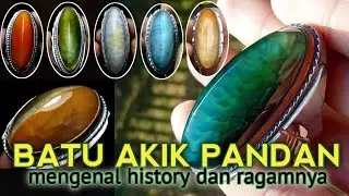 mengenal jenis batu AKIK PANDAN - batu asli nusantara identitas para jawara